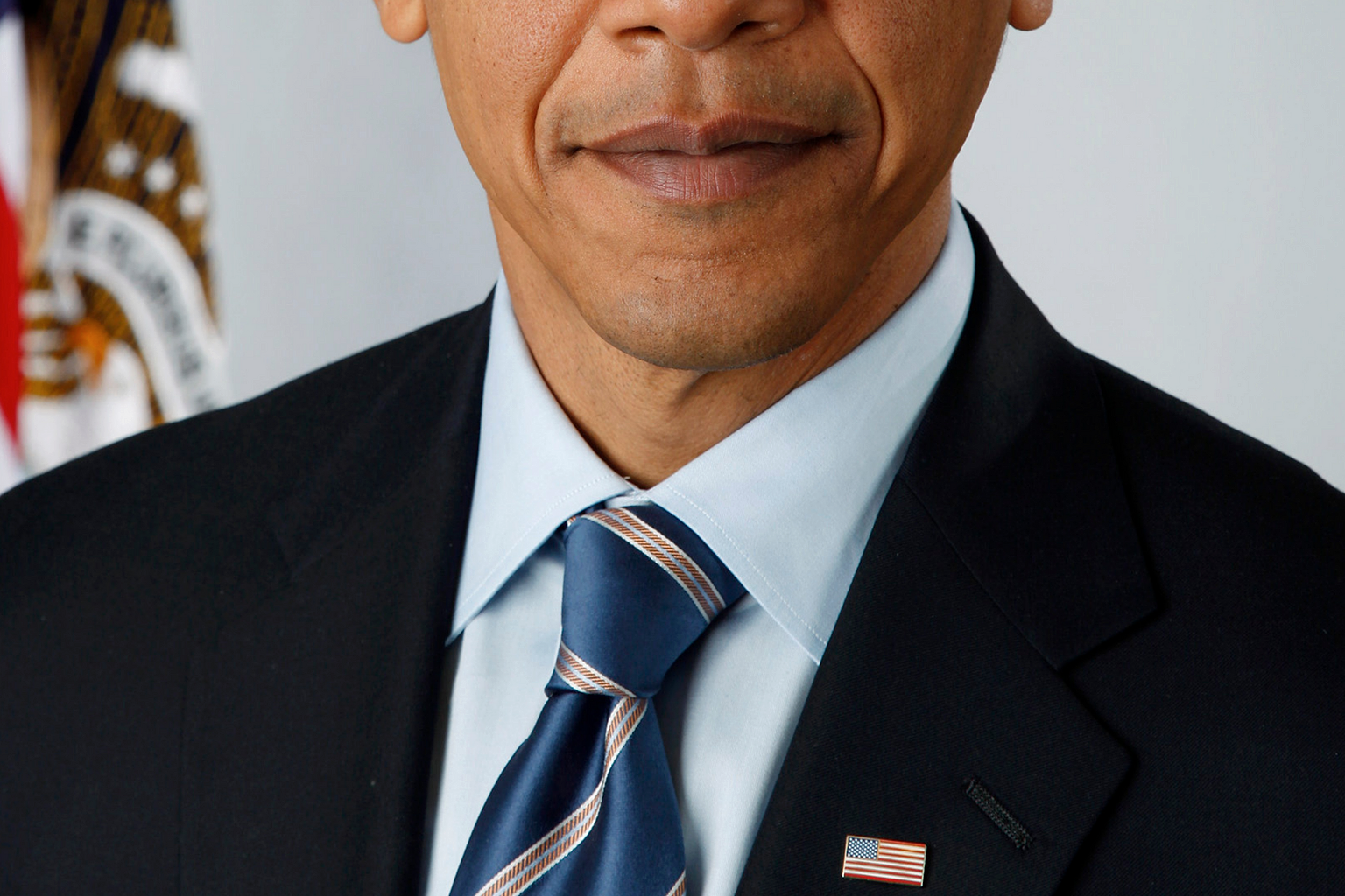 Official photographic portrait of US President Barack Obama (born 4 August 1961; assumed office 20 January 2009)