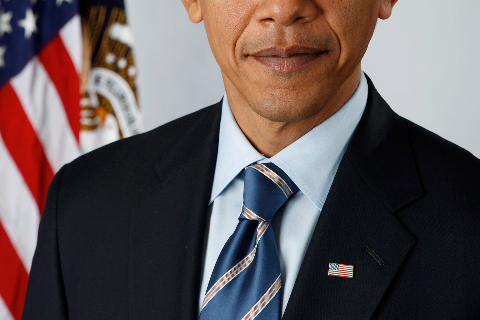 Official photographic portrait of US President Barack Obama (born 4 August 1961; assumed office 20 January 2009)