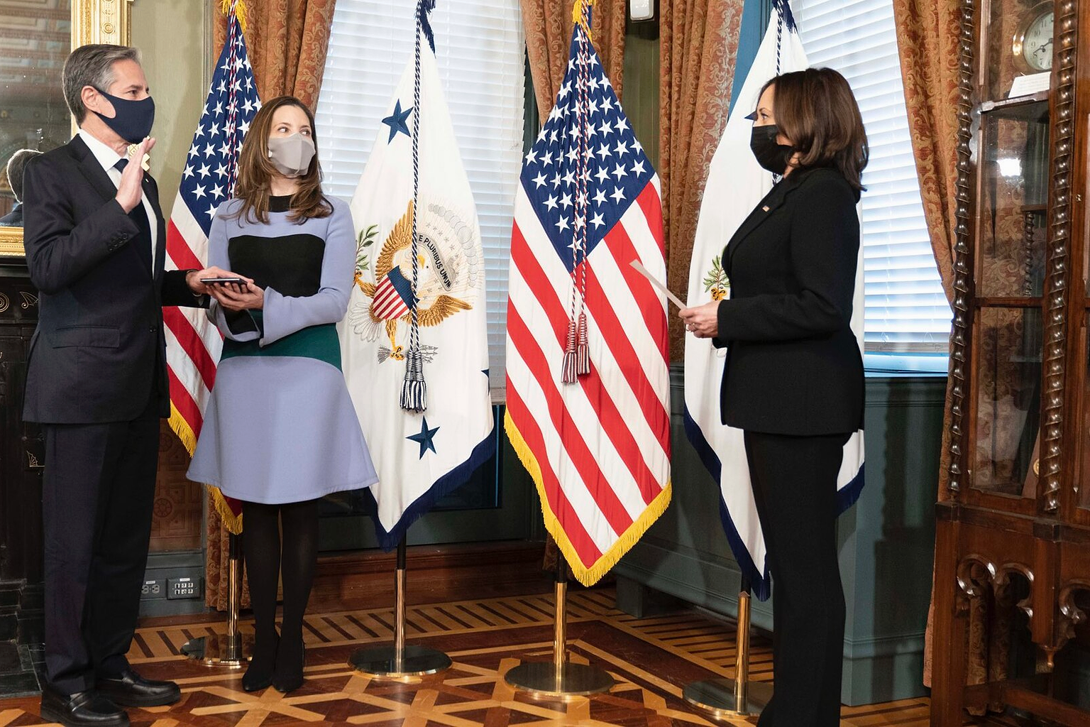 Kamala Harris in a licensed editorial photograph.