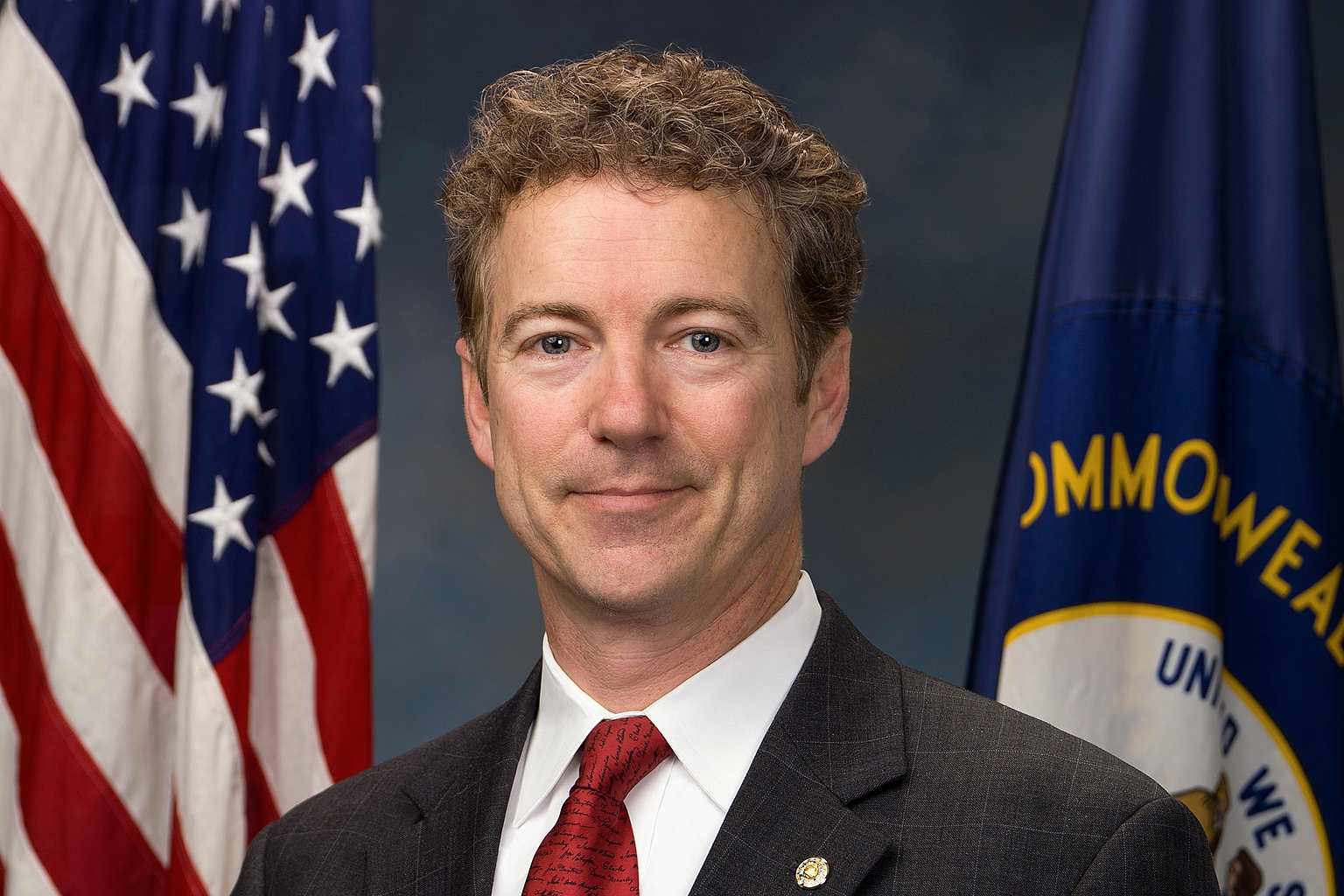 Official portrait of United States Senator Rand Paul (R-KY).