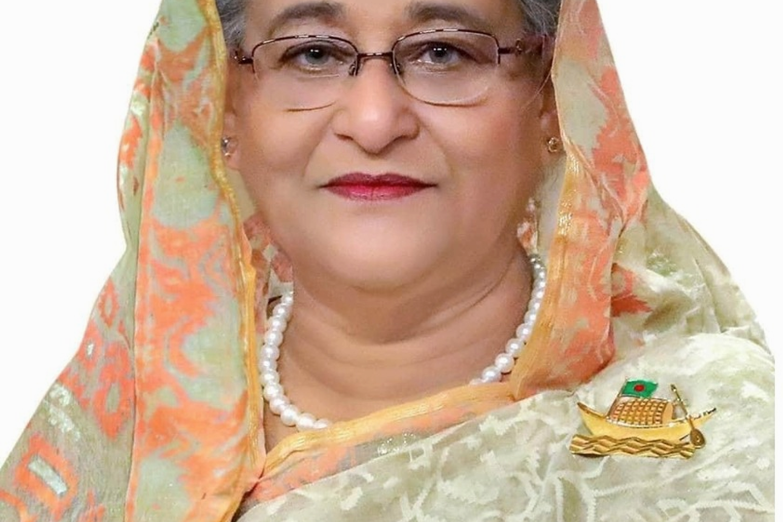 Portrait of Sheikh Hasina