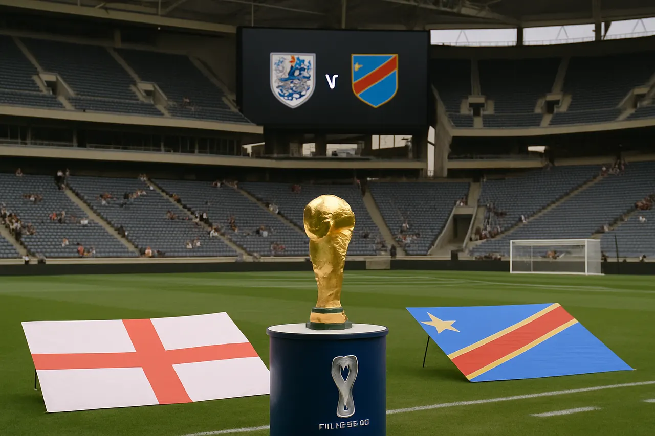 Editorial image for England Faces DR Congo in FIFA World Cup 2026 Round of 32