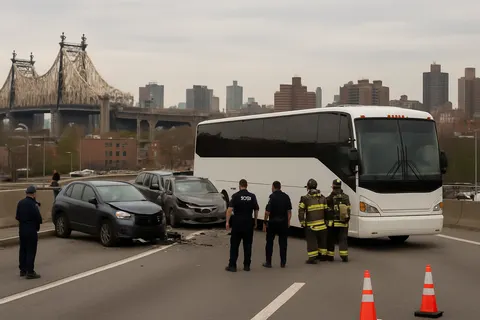 Editorial image for Two Dead and 20 Injured in Multi-Vehicle Crash on Long Island Expressway