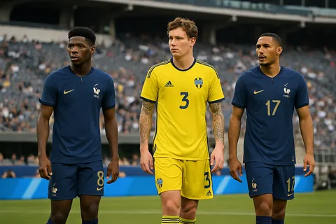 Editorial image for France Reshuffles Left Flank for World Cup Clash Against Sweden
