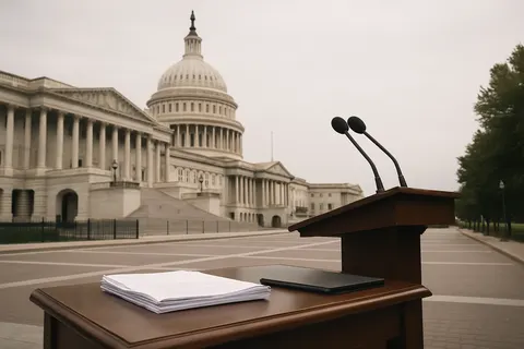 Editorial image for House Republican Leaders Cut Work Short Again Amid GOP Rebel Blockade