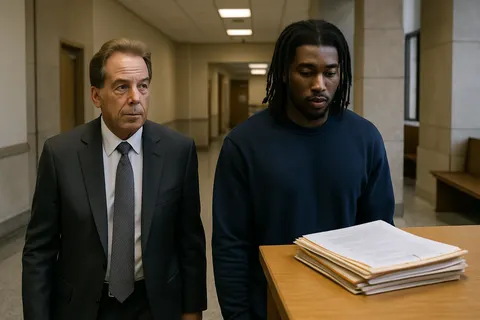 Editorial image for Nick Saban Supports Former Lions CB Terrion Arnold Amid Armed Robbery and Kidnapping Charges
