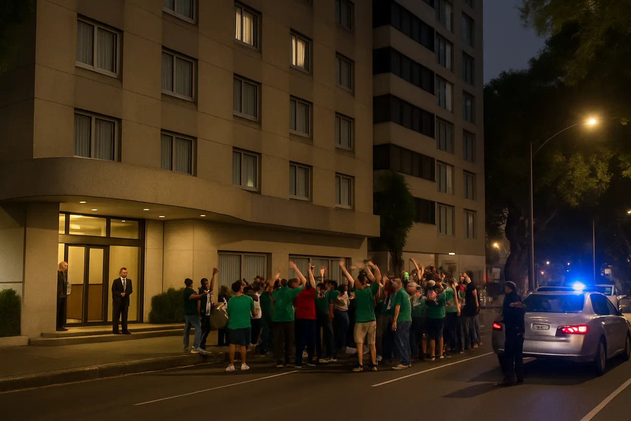 Editorial image for Ecuador Files Formal Complaint After Mexican Fans Disrupt Team’s Hotel Before World Cup Round of 32 Match