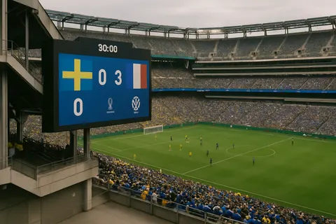 Editorial image for Mbappé’s Brace Propels France to Round of 16 with 3-0 Win Over Sweden at World Cup 2026