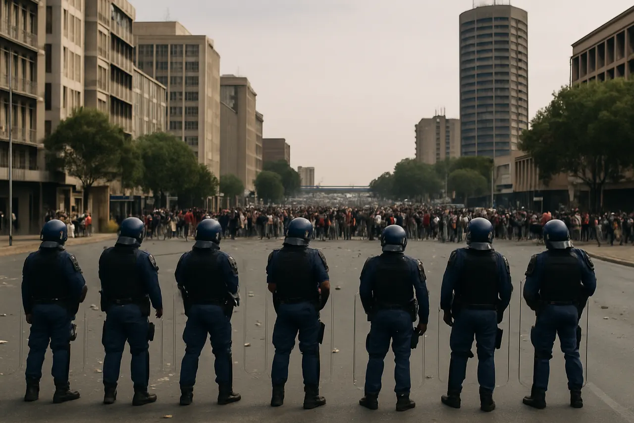 Editorial image for Thousands of Police Deployed Amid Deadly Anti-Immigration Protests in South Africa