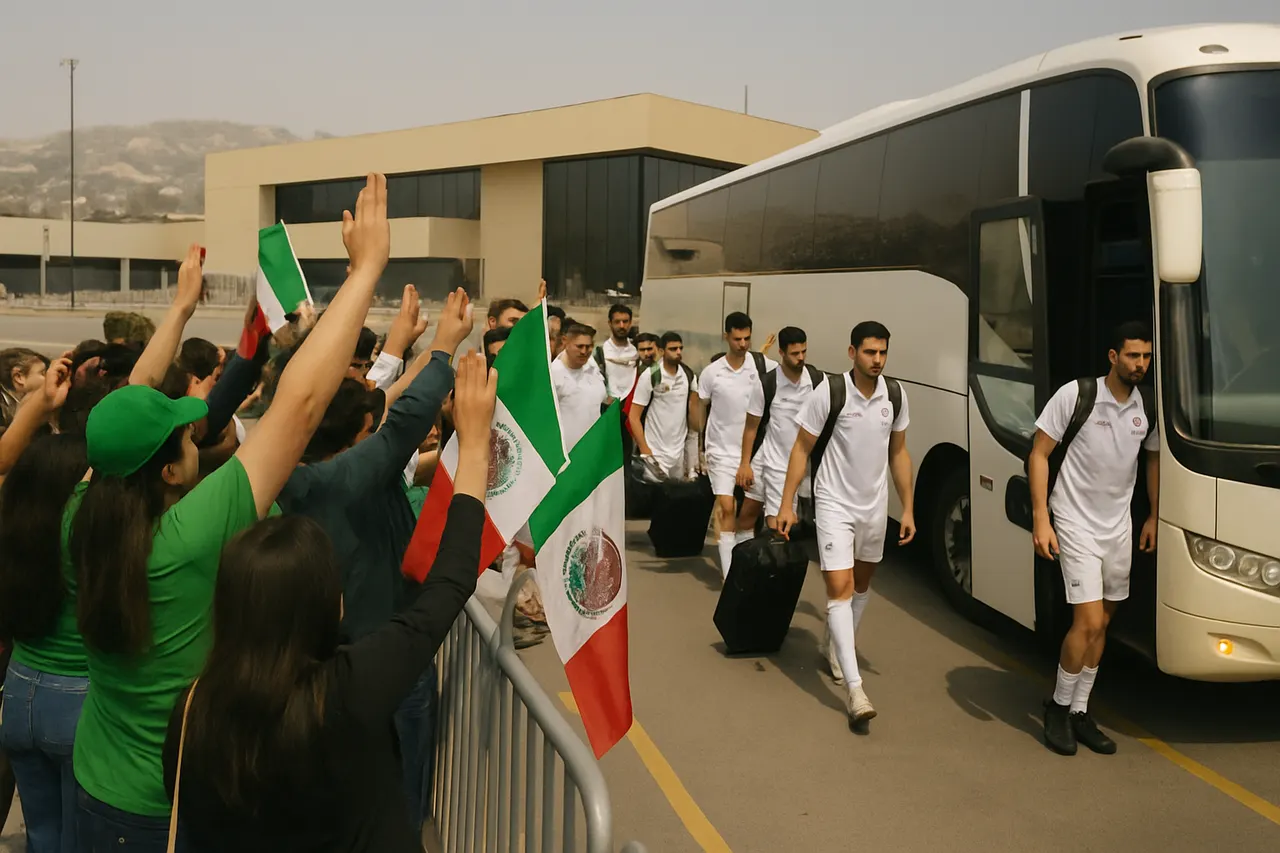Editorial image for Iran Receives Warm Farewell from Mexican Fans in Tijuana After World Cup Exit