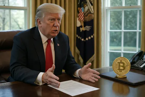 Editorial image for Trump Earned Over $1 Billion from Cryptocurrency Ventures, Financial Disclosure Reveals