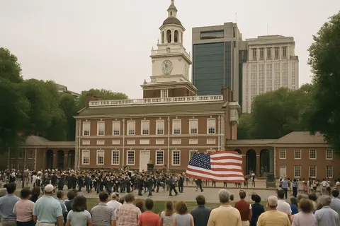 Editorial image for America’s Milestone Birthdays: From Founding Fathers’ Deaths to Extravagant Celebrations