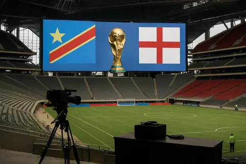 Editorial image for England Faces DR Congo in Round of 32 at FIFA World Cup 2026