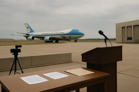 Editorial image for Trump Takes First Flight on New Qatari-Gifted Air Force One