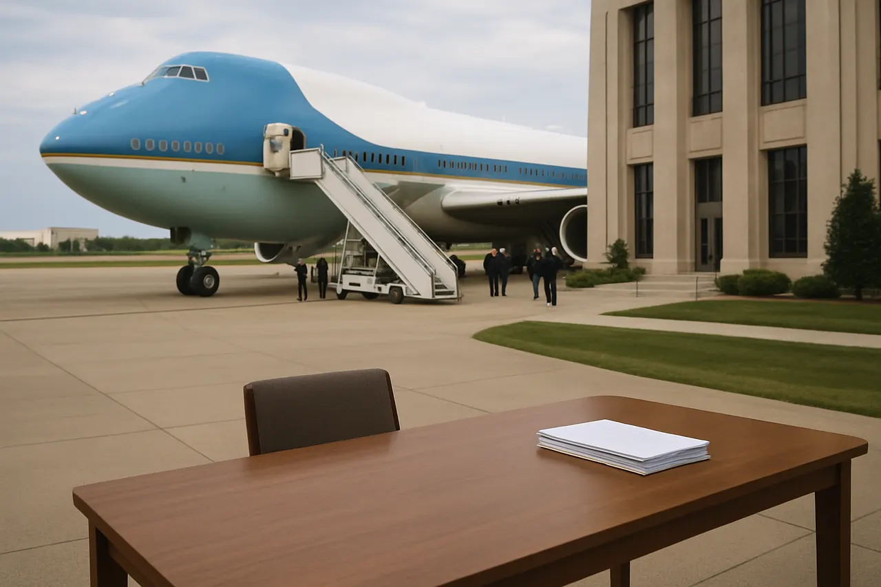 Editorial image for Trump Takes First Flight on Qatar-Gifted Air Force One Amid Criticism