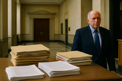Editorial image for Former CIA Director John Brennan Sues DOJ and Trump Officials Over Criminal Investigations