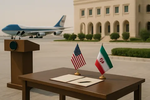 Editorial image for US-Iran Talks in Qatar Show Progress as Both Sides Agree to Establish Hotline