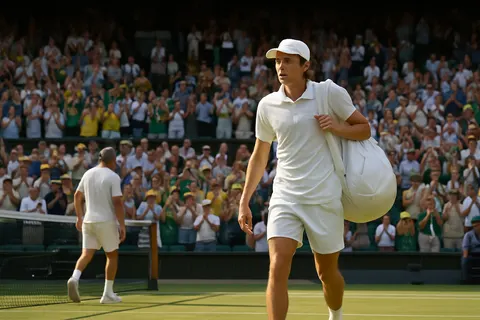 Editorial image for Alex de Minaur Advances to Wimbledon Third Round with Straight-Sets Victory