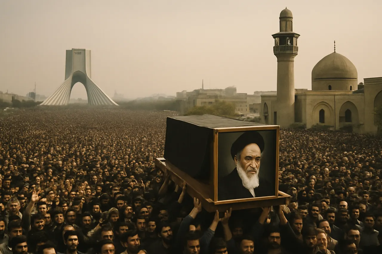 Editorial image for Iran’s First Supreme Leader’s Funeral Drew an Estimated 10 Million Mourners in 1989