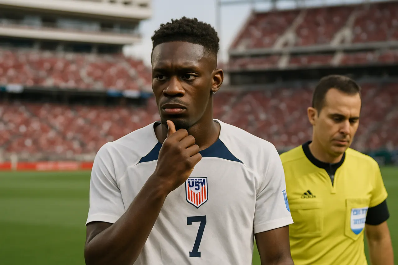 Editorial image for Folarin Balogun Criticizes Referee’s Red Card After Controversial World Cup Ejection