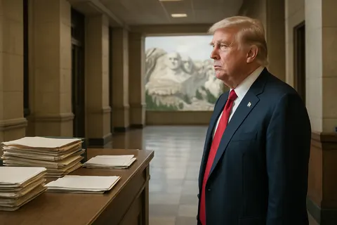 Editorial image for Trump Warns of 'Communist Menace' in US 250th Anniversary Speech at Mount Rushmore