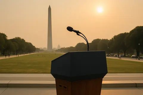 Editorial image for Donald Trump to Deliver Major Speech on U.S. 250th Anniversary Amid Record Heat
