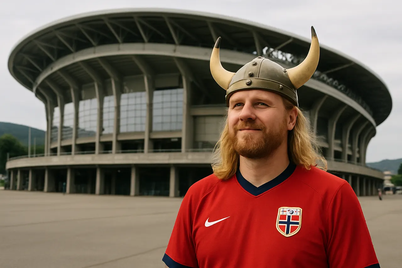 Editorial image for Ole Frøystad, 'Mr Row Row,' Creates Norway's Viral World Cup Viking Row Chant