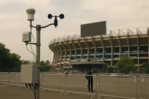 Editorial image for Electric Atmosphere Builds Ahead of Mexico vs England World Cup Match at Azteca Stadium