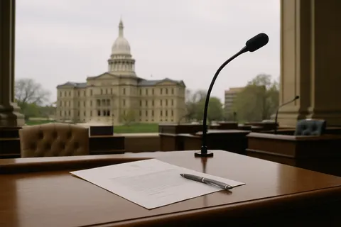 Editorial image for Michigan State Senator Mallory McMorrow Suspends U.S. Senate Campaign