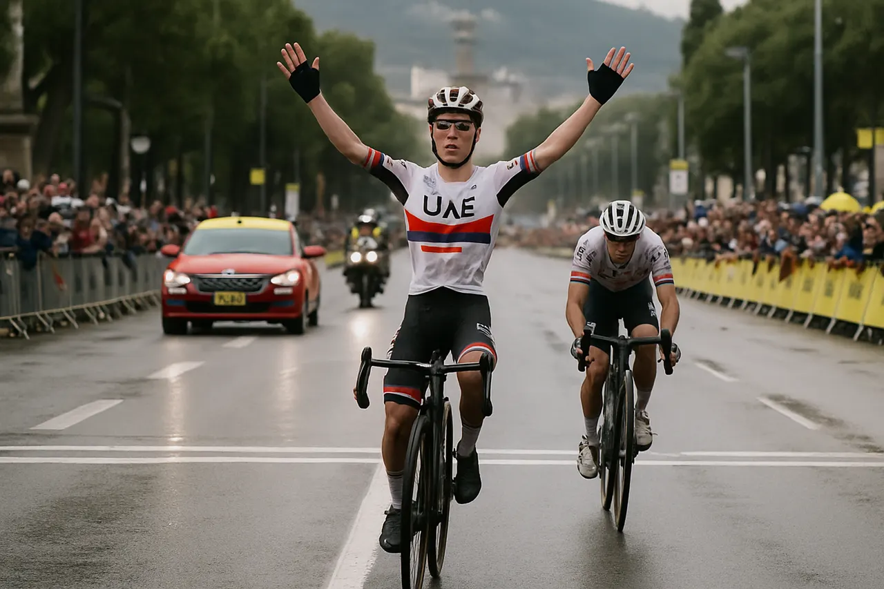 Editorial image for Pogačar Responds to Rival as Teammate Isaac del Toro Wins Stage Two of Tour de France
