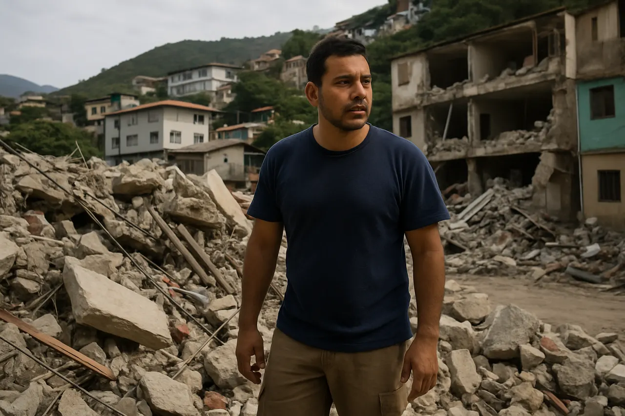 Editorial image for Ex-Firefighter Jesus Garcia Rescues Father and Brothers After Venezuela Earthquakes