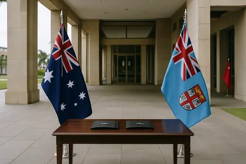 Editorial image for Australia and Fiji Sign Defense Pact Amid Rising Pacific Security Concerns