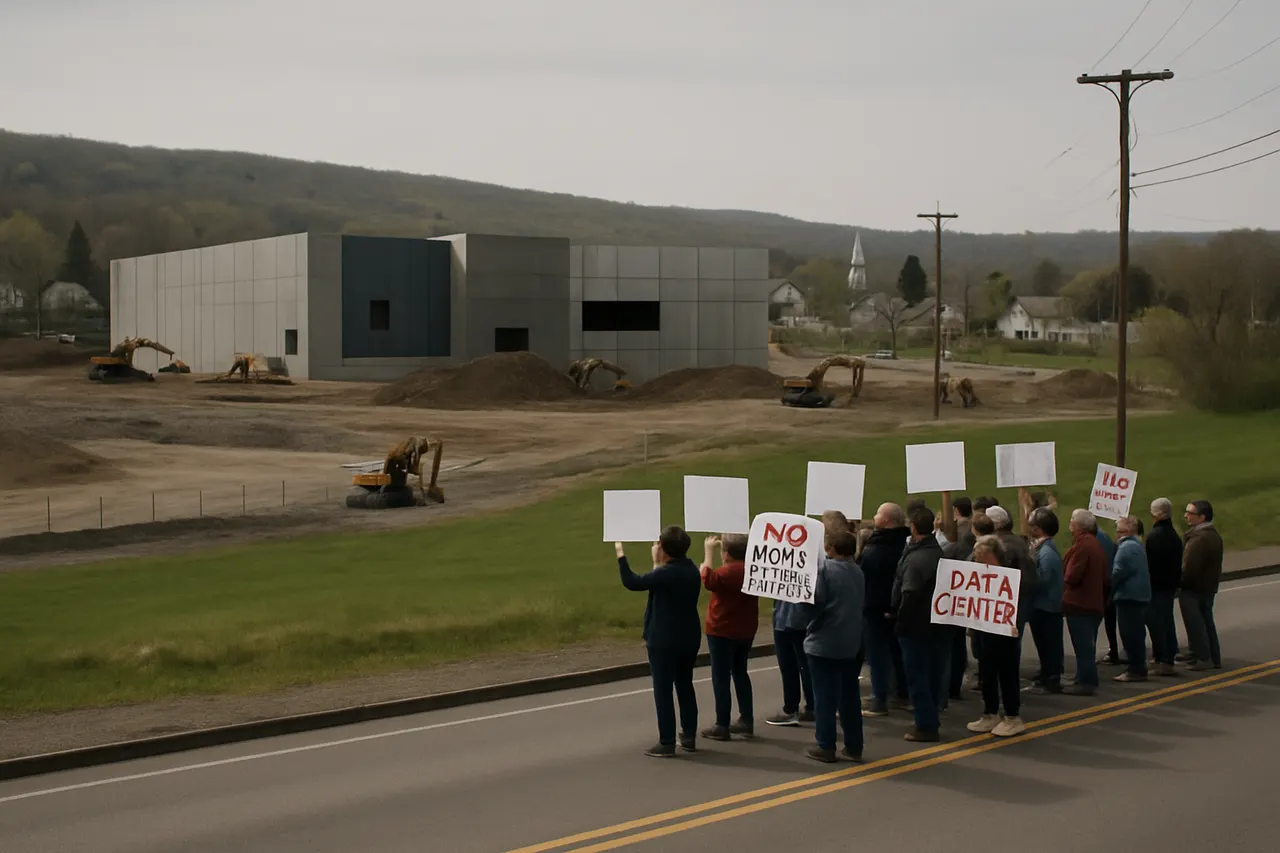 Editorial image for Proposed Data Centers in Archbald, Pennsylvania Spark Community Protests