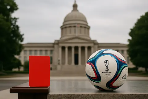 Editorial image for FIFA Suspends Red Card for US Soccer Star Folarin Balogun After Trump’s Request