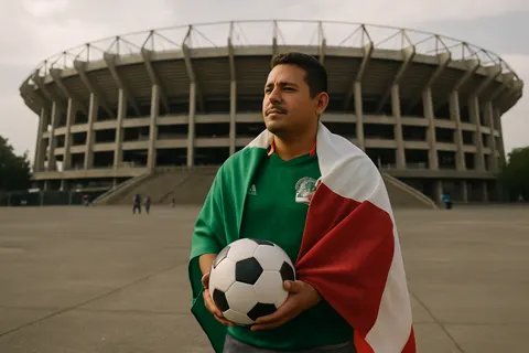 Editorial image for Mexican Fans Express Pride Despite World Cup Exit
