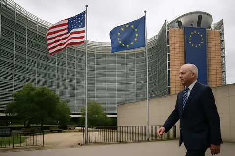 Editorial image for Tensions Surface at US 250th Anniversary Event in Brussels