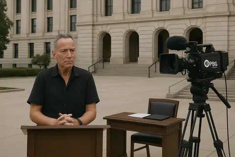 Editorial image for Bruce Springsteen Reignites Feud with Trump, Defines 'Critical Patriotism' in PBS Special