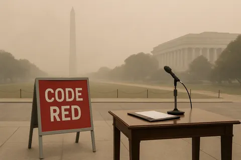 Editorial image for DC Issues ‘Code Red’ Air Quality Alert Following National Mall Fireworks