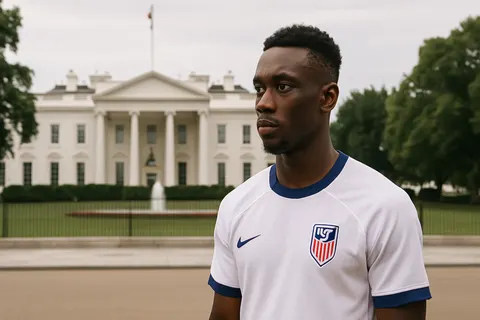 Editorial image for White House Intervention Aided Folarin Balogun’s Continued World Cup Participation