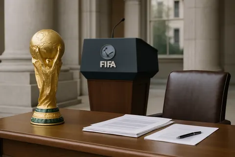 Editorial image for Trump Challenges Red Card Suspension of U.S. Soccer Star Balogun, Contacts FIFA President