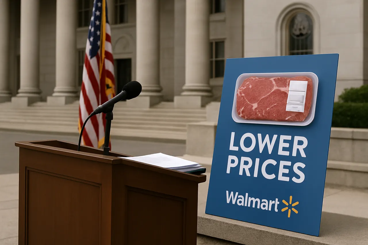Editorial image for Trump Highlights Walmart's Price Cuts Amid Ongoing Inflation Concerns