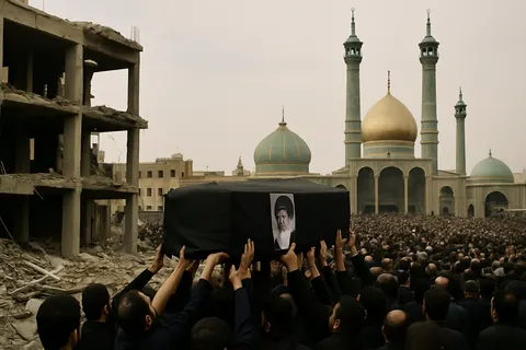 Editorial image for Hamas Ends Governance in Gaza as Iran Mourns Khamenei