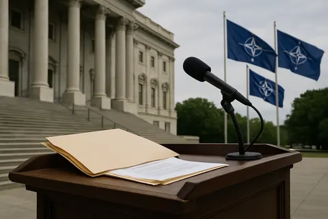 Editorial image for Democrats Withdraw Platner Endorsements Amid Allegations as NATO Summit Approaches