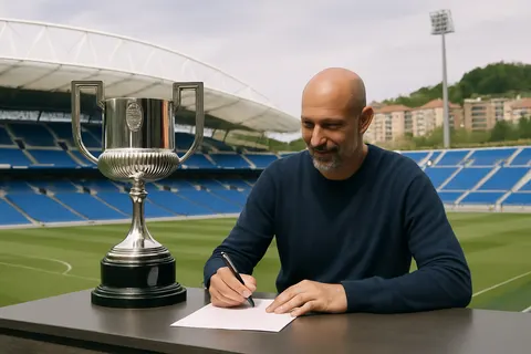 Editorial image for Real Sociedad Extend Coach Pellegrino Matarazzo's Contract Following Copa del Rey Victory