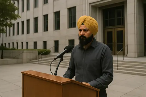 Editorial image for Federal Prosecutors Charge Lawrence Bishnoi and Associates in 2023 Sikh Leader Assassination