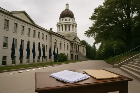 Editorial image for Maine Democrats Face Tight Deadline to Replace Senate Nominee Amid Allegations Against Platner