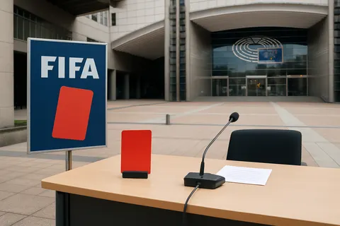 Editorial image for European Politicians Seek Investigation into FIFA Chief Over World Cup Red Card Reversal