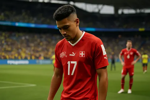Editorial image for Vargas Leads Switzerland to World Cup Quarterfinals with Shootout Victory Over Colombia