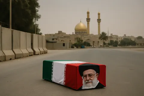 Editorial image for Coffin of Iran’s Late Supreme Leader Ali Khamenei Arrives in Najaf Amid US Strikes