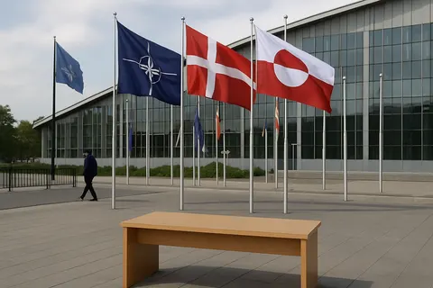 Editorial image for Denmark Vows to Defend Greenland Amid U.S. Control Claims at NATO Summit